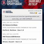 prop bet parlay